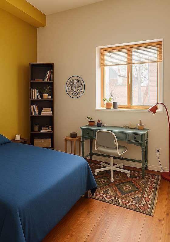 A four-story condo entered from a landscaped courtyard. You'd never know you were downtown just 3 km from West Queen West.

Each of us have a private room and share extensive amenities all within our unit, including 2 living rooms, 2 full kitchens, two bathrooms, two laundry, two decks a garden. Everything modern style and spacious.

Super clean and quiet. We get together once or twice a week, to share a meal, or do something peaceful.

We share the duties of keeping the place like Spotless and attractive. no LED lighting, all lighting is Brain – friendly, and it is a chemical free environment.

That's one way to stay uplifted and recharged in your home.

We are women and men, mixed ages, over 30.