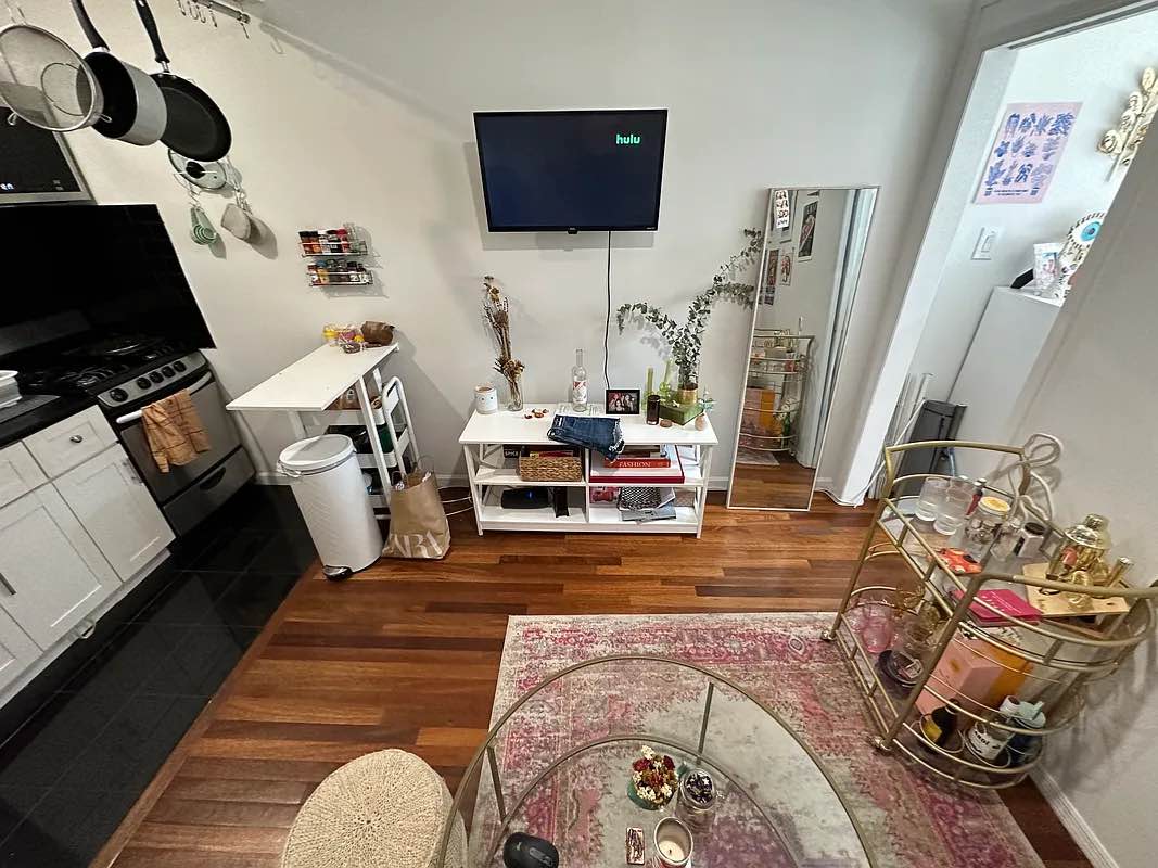 The room is fully furnished, the apartment is in a great location only few blocks away from the train station and Hospitals. There are many stores, shops, restaurants, and supermarkets within walking distance away. Also, a laundry mat is in the building in the basement, open 24/7, and a couple of great pizza places, as well as nice restaurants- Chinese , Mexican and Japanese and the likes.

If you're looking for a friendly, clean, peaceful, spacious place in the city, I strongly recommend my apartment. 

Message me for more info and to  schedule a meet-up/viewing.(averyriehl900@outlook.com)