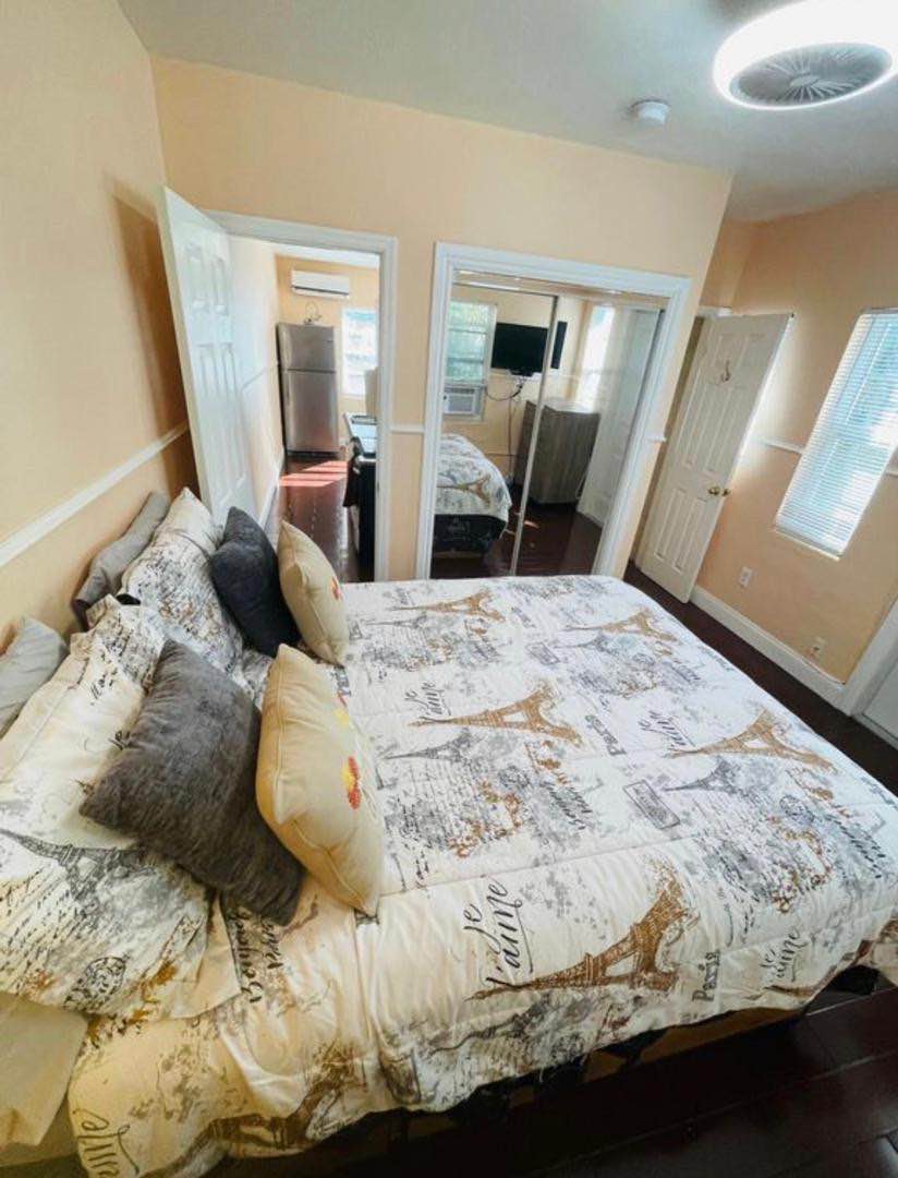 Cozy, charming studio in a prime location with a private, tranquil backyard. Features a brand-new bathroom, updated floors, plumbing, and windows. Ideal for a single person seeking privacy and a relaxing outdoor space. Pet-friendly for clean, well-trained pets; I have a friendly, loving big dog. Enjoy a quiet backyard in a beautiful neighborhood with kind neighbors, many with kids and dogs, and some who've lived here for over 20 years. Includes Wi-Fi, utilities, and private entrance via the side or back. Safe street parking and potential garage storage (to be discussed)
Interested?