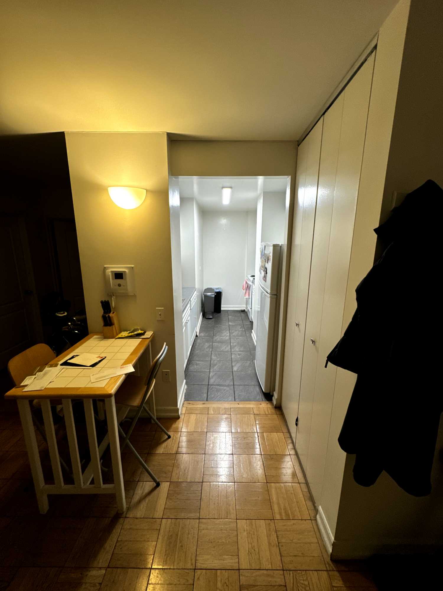 Hi there! Currently looking for a roommate to fill an open bedroom in my 4 bedroom duplex apartment in 'SoCo Circle' (few blocks south of Columbus Circle off of 8th ave) on the west side of Manhattan. Great access to public transportation, steps from Central Park, and with police precinct on the street for added safety. Ideally looking for a young professional who is easy-going, down to earth, and respectful. Building is professionally maintained, has beautiful rooftop, laundry across the hall, and our unit has spacious basement living room with large windows and door that leads out to private ‘sunken’ patio. Available room will be on the lower level with own separate door to hallway and is easily large enough for queen sized bed. This is a RENT-STABILIZED opportunity, and my remaining roommates (upstairs bedrooms) are hardworking professionals in our mid-to-‘late’ 20s (usually in office 4-5 days / week). We would love nothing more than to find a like minded individual to help us renew the apartment and preserve our below-market rent (from Sep 1 for 1Y renewal term). Happy to discuss in more detail and answer any questions you might have.
All the best,
Jon