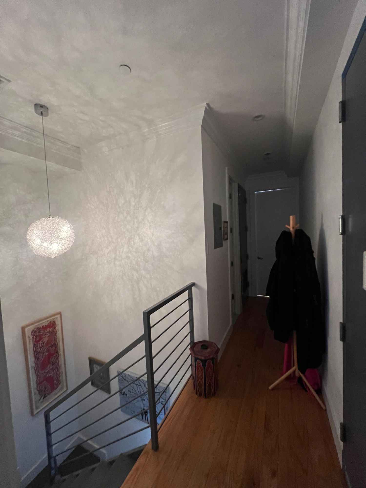 Hi, my name is Ian. I am a 30 year old professional. I am looking for 2 roommates. The apartment is in Bushwick, New York, near the Halsey J and Wilson L. The monthly rent is $1375 for this room, and the rooms is available on October 1st.
The apartment is a 4 bedroom, with a washer/dryer, central air, dishwasher, and 2 bathrooms.
It is a duplex, with 1 bedroom on the bottom floor, and the 3 other rooms on the second floor. 1 bathroom is on each floor. The kitchen and living room is on the first floor. There is also access to a beautiful roof with a great view of Manhattan. The living room and kitchen come fully furnished.
The building is 2 units in total, with the 1st and 2nd floors being the downstairs neighbors, and the 3rd and 4th floors being this unit. There are doors directly into the unit on the each of the floors.
Roommates are two 30 year olds working in the art industry. Both work full time on weekdays, and Saturday. We both occasionally have friends over, and no issues with the same. We take up the bottom room, and 1 of the upstairs rooms.
Security deposit would be $1225, equivalent to an even 4 way split of the monthly rent. No pets.