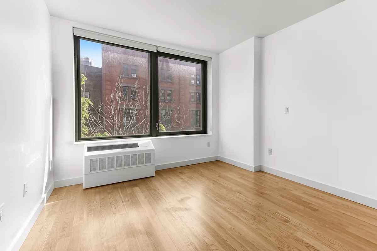 My wife and I are moving to San Francisco for a new job opportunity, so we are looking for someone to take over our lease (ends in late April 2026). If we didn't take this opportunity we would have likely renewed this lease through 2027 -- we love the building and neighborhood!

No broker's fee. Lease renewal / 12-month lease is likely, but not yet confirmed with our management company. Photos are of an equivalent (mirrored) unit to #409, and the video below shows the actual unit.

https://youtube.com/shorts/_idEZRtgJg8?feature=share

Description from the landlord:

Unit 409 at The Bergen is a spacious, modern 1 Bed, 1 Bath apartment in the heart of Boerum Hill. The apartment features sleek, contemporary finishes, hardwood floors, and stainless steel appliances, large windows allowing for ample natural light, washer/dryer in unit, and a flexible layout ideal for comfortable living.

Modern Luxury in the Heart of Boerum Hill

The Bergen offers an unparalleled living experience in one of Brooklyns most dynamic neighborhoods. Each residence is designed with high-end interiors and contemporary finishes that combine style and functionality. Thoughtfully designed layouts maximize space, while oversized windows flood apartments with natural light, creating a warm and inviting atmosphere. With modern appliances, sleek fixtures, and custom cabinetry, The Bergen provides a sophisticated and comfortable retreat from the city.

Convenience

The Bergen is designed for ease and efficiency, featuring a full-service lobby with 24/7 concierge, on-site laundry facilities and storage spaces that make daily routines more manageable. Located just steps from multiple subway lines, residents can commute seamlessly to any part of New York City while enjoying the charm and convenience of Boerum Hill living.

Dermot Ignite & Community

The exclusive Dermot Ignite club at The Bergen fosters a vibrant residential experience by offering social events, workshops, and networking opportunities. Residents can engage in activities such as rooftop yoga sessions, community wine tastings, and art workshops that bring neighbors together. Seasonal gatherings and curated experiences create a dynamic living environment, ensuring that residents feel connected and engaged within their community.

Dermot Ignite Lounge & Play

The Bergens residents lounge is designed for both relaxation and entertainment. Whether unwinding with a book in the cozy lounge space, hosting a game night with friends, or utilizing the work-friendly areas, theres something for everyone. The High Line-inspired interior courtyard provides a unique green space, offering a serene escape from city life with lush landscaping and comfortable seating areas. This tranquil space is perfect for meditation, reading, or simply enjoying the outdoors.

Dermot Ignite Rooftop

The landscaped rooftop deck is one of The Bergens standout features, offering stunning views of the Brooklyn skyline. Equipped with an outdoor kitchen, BBQ grills, and ample seating, its the perfect place for summer gatherings or quiet evening relaxation. The rooftops thoughtfully designed spaces provide an inviting atmosphere where residents can entertain guests, soak in the views, or enjoy a peaceful retreat above the bustling city streets.

Wellness & Recreation

The Bergens state-of-the-art fitness center ensures that health and wellness are always within reach. Equipped with high-performance cardio and strength-training equipment, as well as a separate stretching area, the fitness center caters to all workout styles. Residents can also take advantage of personal training sessions and group fitness classes to stay motivated and engaged in their health routines. The buildings wellness-focused amenities create an environment that supports a balanced and active lifestyle.

Our Neighborhood

Located in Boerum Hill, The Bergen is surrounded by an incredible mix of dining, shopping, and entertainment. Residents can explore local boutiques, artisanal coffee shops, and renowned restaurants, all within walking distance. Just steps from the Barclays Center, BAM, and Prospect Park, cultural and recreational opportunities abound. With easy access to transportation and the neighborhoods historic charm, The Bergen offers the best of Brooklyn living with modern convenience.

Additional fees
Income:
- Proof of gross income @ 40x monthly rent or a guarantor (LEAP, TheGuarantors, and Insurent).
- If employed: two most recent paystubs and last year's W-2 or 1040
- If new job: letter of employment (dated in last 30 days) stating income
- If self-employed: letter from accountant with expected yearly income

Other items:
- Background check required
- Two most recent bank statements (US Based Bank acct)
- Color copy/picture of ID (passport works)