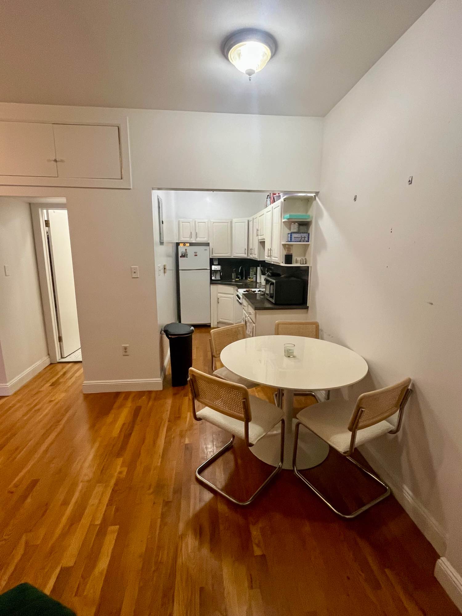 
**Room Available for Rent on Upper West Side!**

Hey everyone! My roommate is moving abroad, and I'm looking for someone to take over her lease starting December 1st.

**About the Apartment:**
- 2-bedroom, 1-bathroom apartment located in a beautiful neighborhood on the Upper West Side

*Convenience:  
  - One block from Trader Joe’s, Duane Reade, Central Park, and restaurants/shops on Amsterdam and 
     Columbus Ave.  
  - Just a block away from laundromat  
  - 5-minute walk to subway lines (1, 2, 3, A, C, B, D)  

*Bedroom features
  - South-facing windows with great natural sunlight  
  - Spacious rooms with plenty of closet space, can easily fit queen sized bed  
  - Each bedroom includes a closet  
  - Ample storage space above closets for suitcases, clothes, etc.  

*Kitchen:  
  - Dishwasher in unit
  - Gas stove
  - Microwave
  - Lots of cabinet space and storage

- Overall vibe: Generally tidy but with a lived-in feel

**About Me:**
I’m 23 years old and working full-time in healthcare, on my way to medical school. I value a peaceful home where I can relax, unwind, and study.

If you're interested, please DM me for more details!

Looking forward to hearing from you!