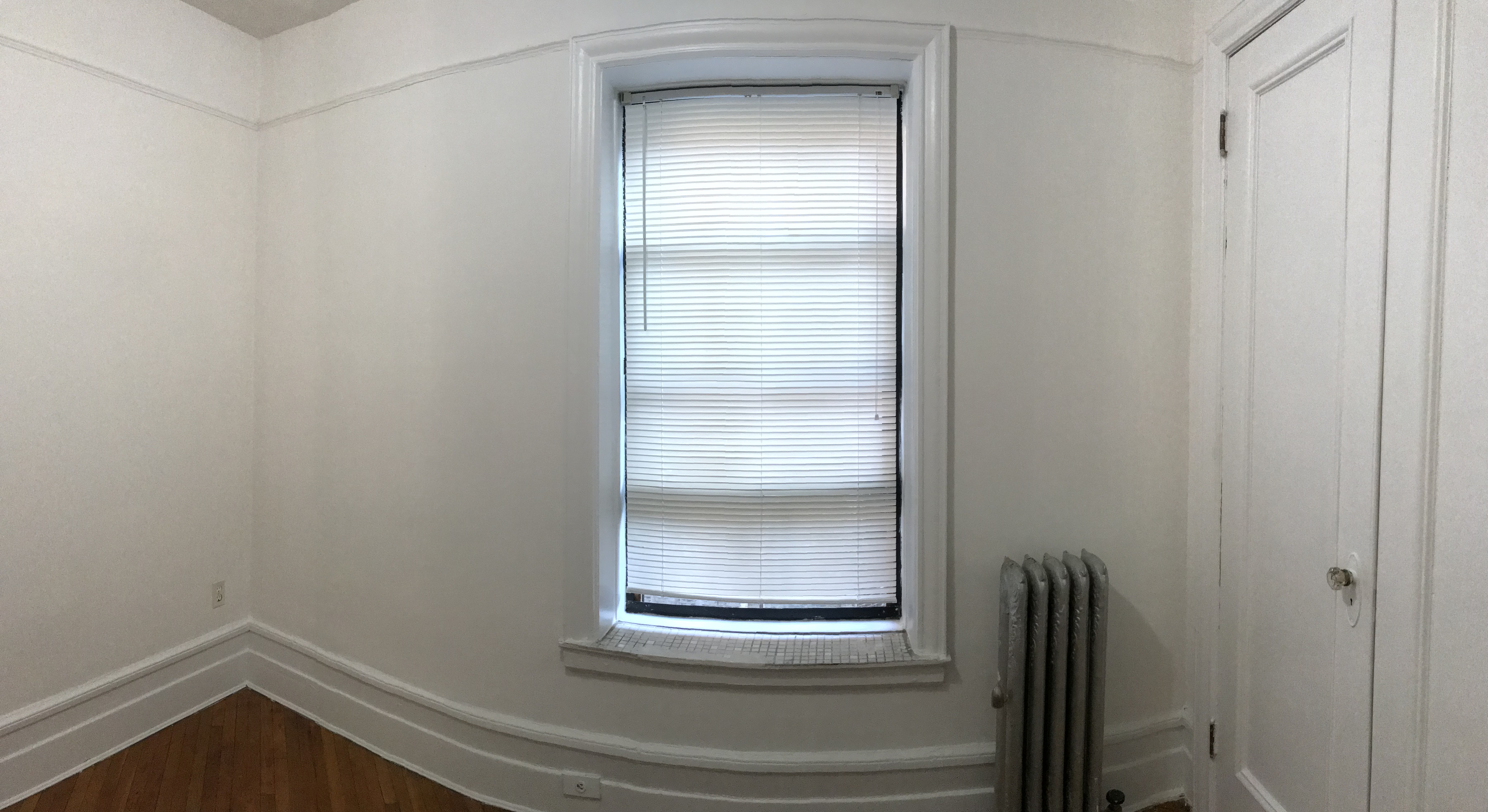 I have a bedroom for rent in a 3 bedroom apartment in the Clinton Hill neighborhood, on the second floor of a six floor elevator building. Available starting June 14. Queen mattress, desk and chair can be included, if wanted.  See my profile for description of me and the other roommate.
Initial tour and interview will be video call. Seeking considerate, Covid/flu cautious roommate, willing to help protect immune compromised family and friends of the other roommates.
The bedroom is 12 x 8.8 Ft (~106 Sq Ft) with a closet and 1 window, which can fit an A/C, and 9.5 foot high ceiling.
The rest of the apartment is fully furnished, with a shared dining/living room, bathroom and kitchen with both full fridge and mini-fridge, dishwasher, microwave, toaster oven, pots, pans, plates, silverware, etc. available for shared use. Laundry is in basement. No pets (allergies). No smoking.  We each clean up after ourselves as we go, and also have a regular cleaning schedule.
Use of common space for company/gathering to be coordinated. Generally, we don't bring the party home.
The apartment is located between C and G trains (1.5 blocks to each), and 10 min walk to/from Atlantic Avenue/Barclays Center subway station. 
$1,060 per month rent plus share of gas, electric, cable internet & household items (e.g. TP). Roommate shared costs generally $75 per month each, though higher during peak A/C use or electricity rate spikes. Formally, month-to-month arrangement (1 month notice to leave or be asked to leave), though offering and seeking stable situation. References, credit report and proof of income or savings required.