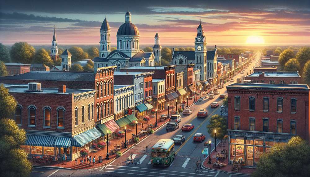 A vibrant street scene in Athens