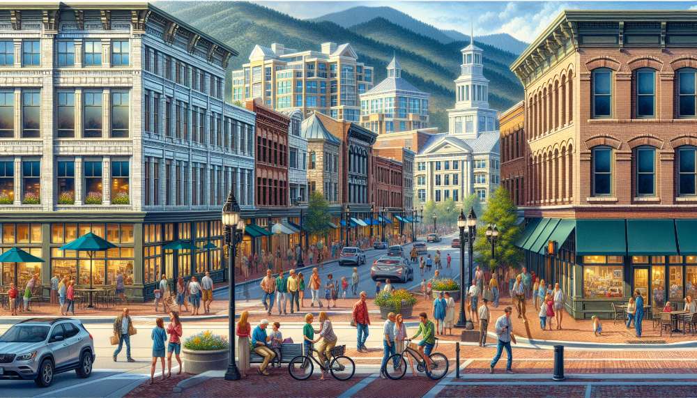 A vibrant street scene in Seminole