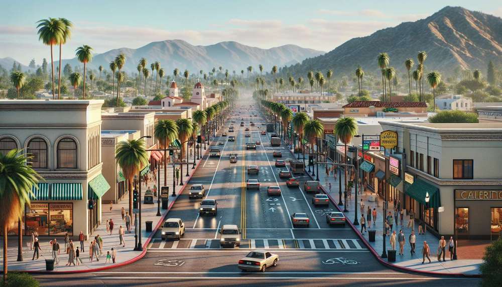 A vibrant street scene in Homeland