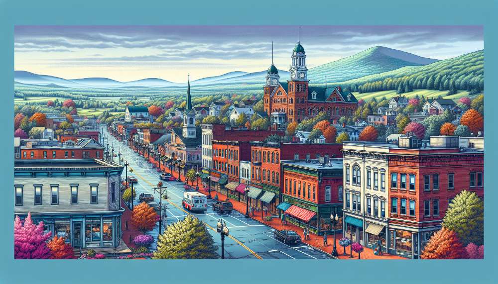 A vibrant street scene in Lebanon