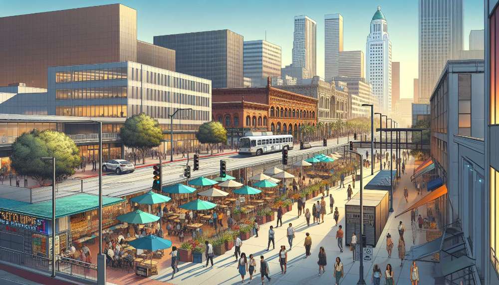 A vibrant street scene in Ontario