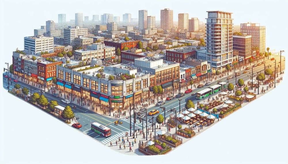 A vibrant street scene in Ottawa