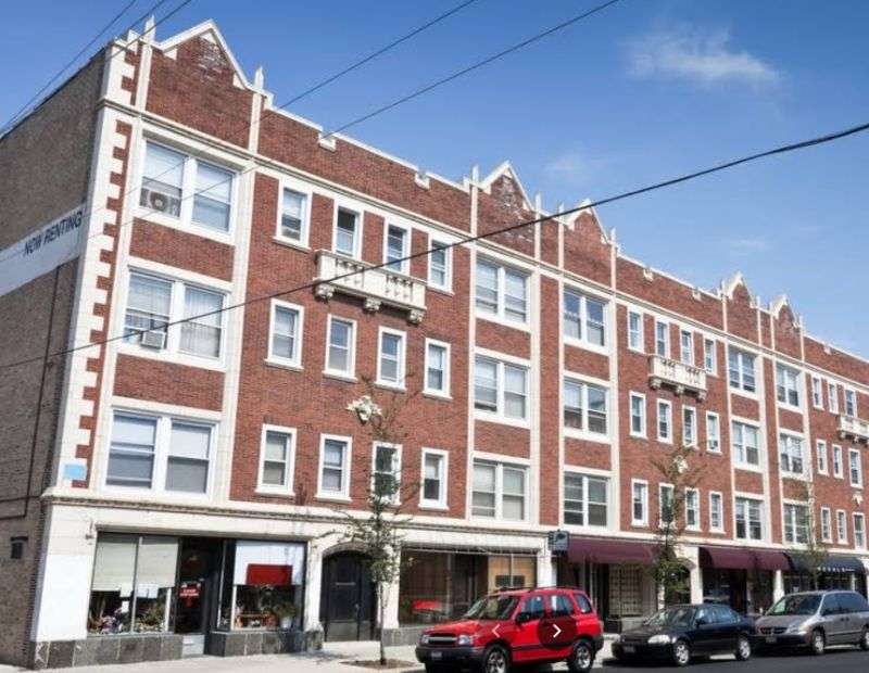 A vibrant street scene in Lincoln Square