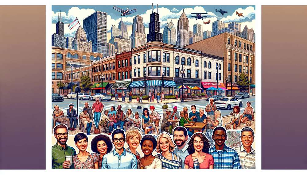 A vibrant street scene in Chapultepec Morales