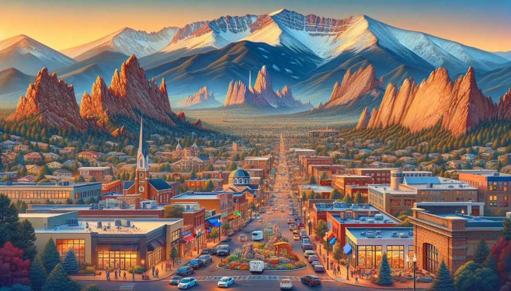 A vibrant street scene in Fountain Valley